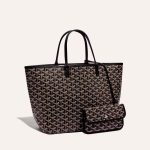 Goyard Saint Louis PM Tote Bag Black